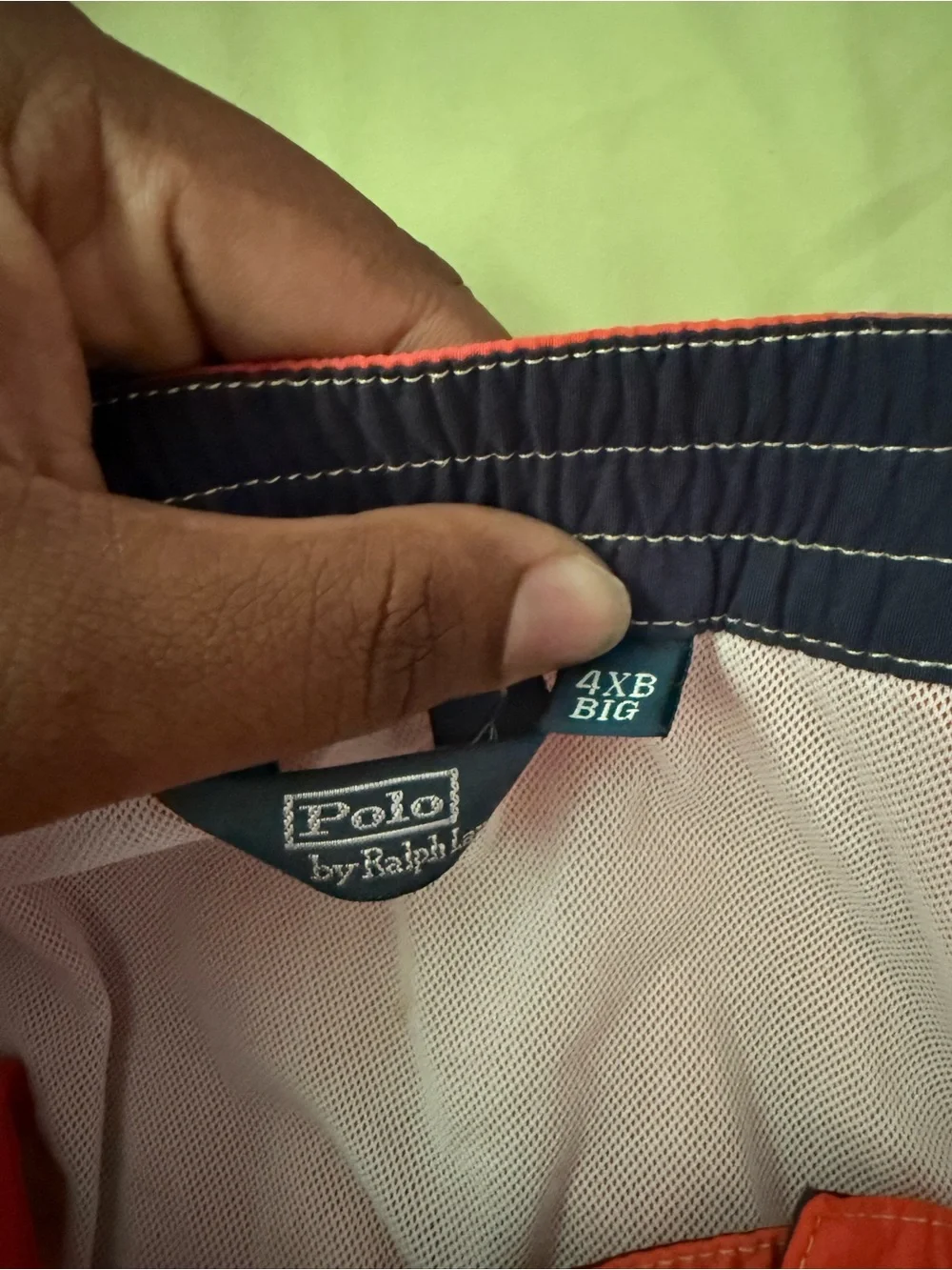 Polo by Ralph Lauren Orange Men’s Swim Trunks